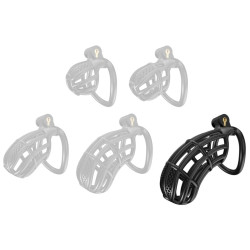 CockLock Cage de Chasteté Nexia XXL 11.5 x 3.4 cm Noire